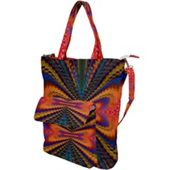 Casanova Abstract Art-colors Cool Druffix Flower Freaky Trippy Shoulder Tote Bag by Ket1n9