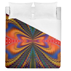 Casanova Abstract Art-colors Cool Druffix Flower Freaky Trippy Duvet Cover (queen Size) by Ket1n9