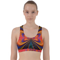 Casanova Abstract Art-colors Cool Druffix Flower Freaky Trippy Back Weave Sports Bra by Ket1n9