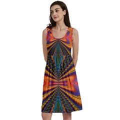 Casanova Abstract Art-colors Cool Druffix Flower Freaky Trippy Classic Skater Dress by Ket1n9