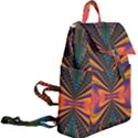 Casanova Abstract Art-colors Cool Druffix Flower Freaky Trippy Buckle Everyday Backpack View2