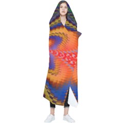 Casanova Abstract Art-colors Cool Druffix Flower Freaky Trippy Wearable Blanket by Ket1n9