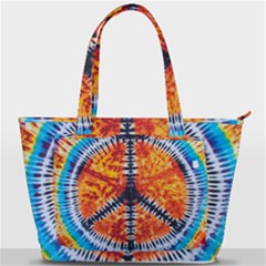 Tie Dye Peace Sign Back Pocket Shoulder Bag  by Ket1n9