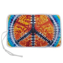 Tie Dye Peace Sign Pen Storage Case (s) by Ket1n9