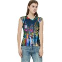 Abstract Vibrant Colour Cityscape Women s Raglan Cap Sleeve T-Shirt View1