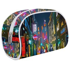 Abstract Vibrant Colour Cityscape Make Up Case (medium) by Ket1n9