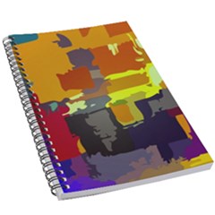 Abstract Vibrant Colour 5 5  X 8 5  Notebook by Ket1n9