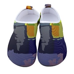 Abstract Vibrant Colour Kids  Sock-style Water Shoes by Ket1n9