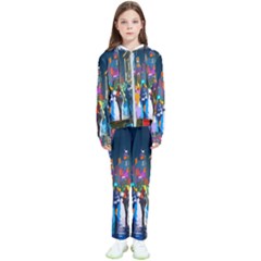 Abstract Vibrant Colour Cityscape Kids  Tracksuit by Ket1n9