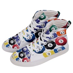 Abstract Vibrant Colour Botany Women s Hi-top Skate Sneakers by Ket1n9