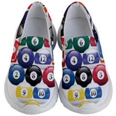 Abstract Vibrant Colour Botany Kids Lightweight Slip Ons by Ket1n9