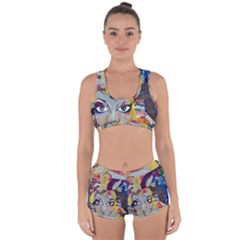 Graffiti Mural Street Art Painting Racerback Boyleg Bikini Set by Ket1n9