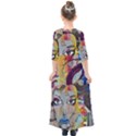 Graffiti Mural Street Art Painting Kids  Quarter Sleeve Maxi Dress View2