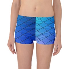 Blue Pattern Plain Cartoon Boyleg Bikini Bottoms by Ket1n9