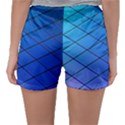 Blue Pattern Plain Cartoon Sleepwear Shorts View2