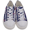 Seamless Marine Pattern Men s Low Top Canvas Sneakers View1