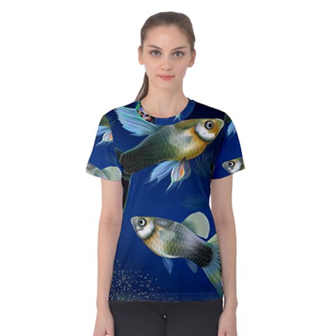 Marine Fishes Women s Cotton T-shirt by Ket1n9