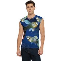 Marine Fishes Men s Raglan Cap Sleeve T-shirt by Ket1n9