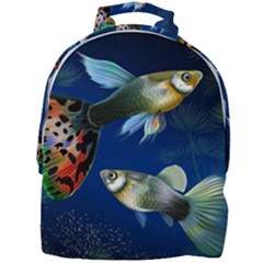 Marine Fishes Mini Full Print Backpack by Ket1n9