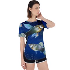 Marine Fishes Perpetual Short Sleeve T-shirt by Ket1n9