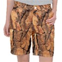 Bark Texture Wood Large Rough Red Wood Outside California Women s Pocket Shorts View1