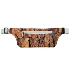 Bark Texture Wood Large Rough Red Wood Outside California Active Waist Bag by Ket1n9