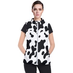 Cow Pattern Women s Puffer Vest by Ket1n9