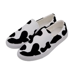 Cow Pattern Women s Canvas Slip Ons by Ket1n9