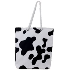 Cow Pattern Full Print Rope Handle Tote (large) by Ket1n9