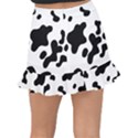 Cow Pattern Fishtail Mini Chiffon Skirt View2