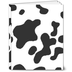 Cow Pattern 8  X 10  Softcover Notebook by Ket1n9