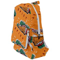 Seamless Pattern With Taco Travelers  Backpack by Ket1n9