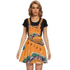 Seamless Pattern With Taco Apron Dress by Ket1n9