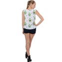 Cute Seamless Pattern With Avocado Lovers Bubble Hem Chiffon Tank Top View2