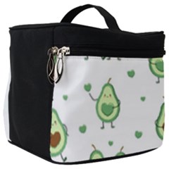 Cute Seamless Pattern With Avocado Lovers Make Up Travel Bag (big) by Ket1n9