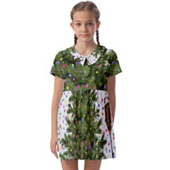 New Year S Eve New Year S Day Kids  Asymmetric Collar Dress by Ket1n9