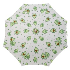 Cute Seamless Pattern With Avocado Lovers Straight Umbrellas by Ket1n9