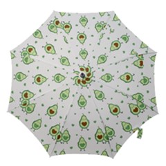 Cute Seamless Pattern With Avocado Lovers Hook Handle Umbrellas (small) by Ket1n9