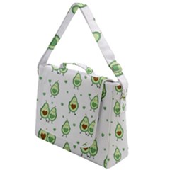 Cute Seamless Pattern With Avocado Lovers Box Up Messenger Bag by Ket1n9