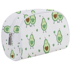 Cute Seamless Pattern With Avocado Lovers Make Up Case (medium) by Ket1n9