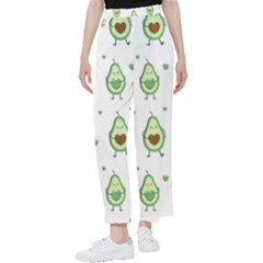 Cute Seamless Pattern With Avocado Lovers Women s Pants  by Ket1n9