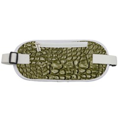 Aligator Skin Rounded Waist Pouch by Ket1n9