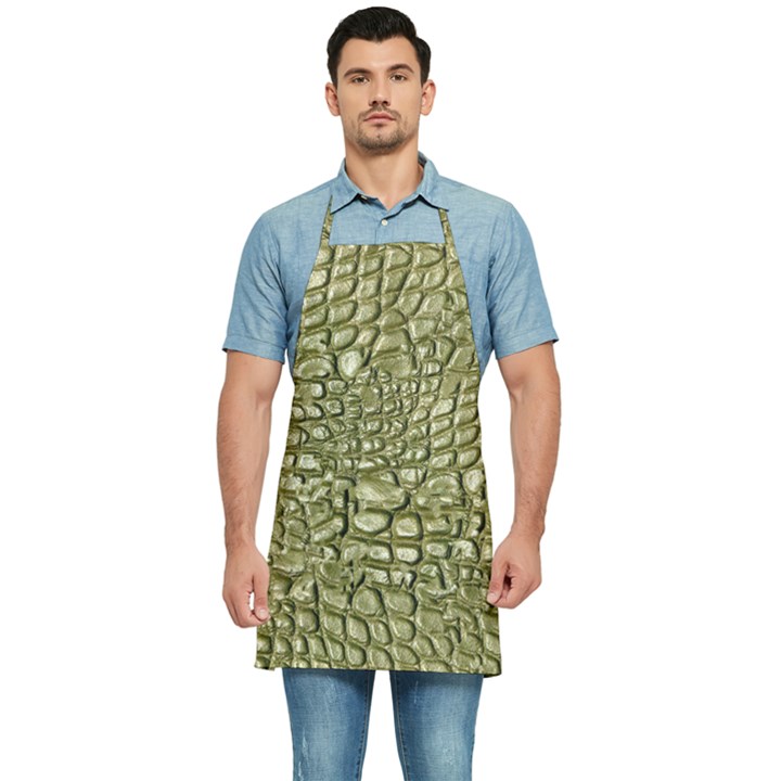 Aligator Skin Kitchen Apron