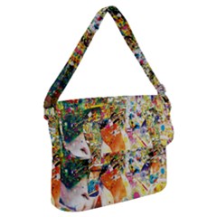 Multicolor Anime Colors Colorful Buckle Messenger Bag by Ket1n9