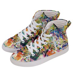 Multicolor Anime Colors Colorful Men s Hi-top Skate Sneakers by Ket1n9