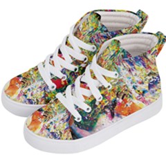 Multicolor Anime Colors Colorful Kids  Hi-top Skate Sneakers by Ket1n9