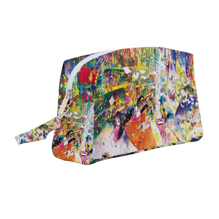 Multicolor Anime Colors Colorful Wristlet Pouch Bag (Medium)