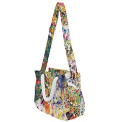 Multicolor Anime Colors Colorful Rope Handles Shoulder Strap Bag by Ket1n9