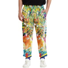 Multicolor Anime Colors Colorful Men s Elastic Waist Pants by Ket1n9