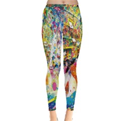 Multicolor Anime Colors Colorful Inside Out Leggings by Ket1n9